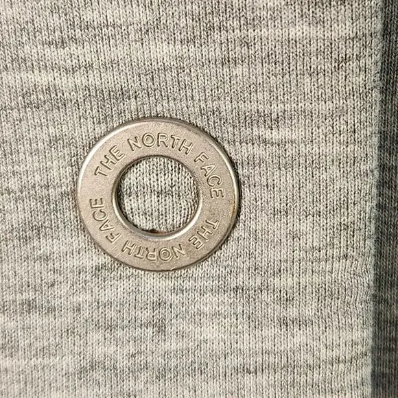 The North Face Jacket Womens Medium Gray Snap Hoodie - Picture 11 of 13